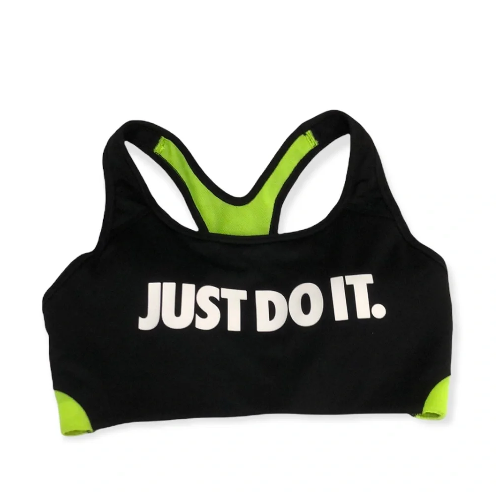 Nike Womens Pro Classic Just Do It Sports Bra Womens Size XS - Picture 1 of 10